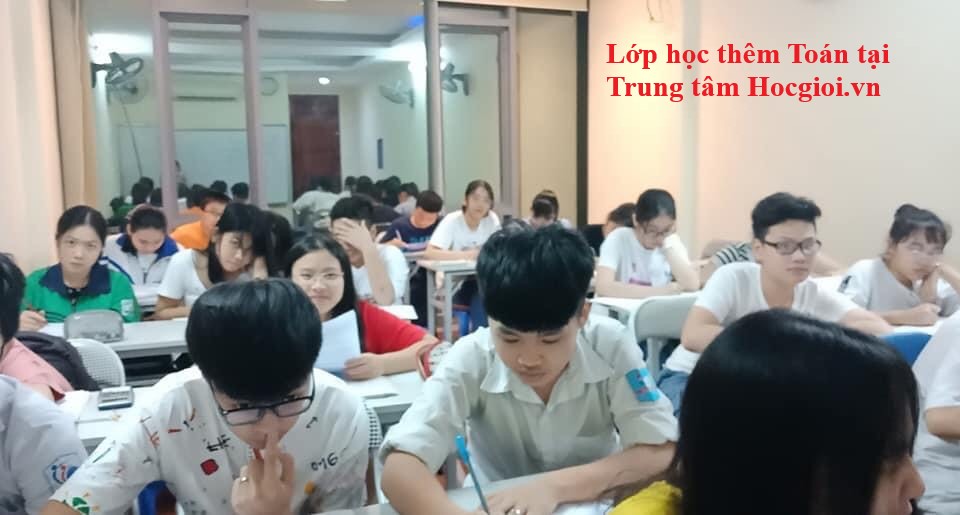 Hình ảnh lớp học thêm toán tại Hà Nội
